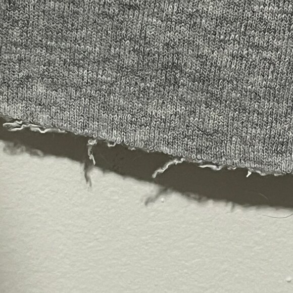 Diamond Dust Womens VTG 90s Cutoff Sweatshirt S Gray Native American Oversized - Picture 9 of 9